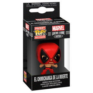 Llavero Pocket POP Marvel Luchadores Deadpool La Chimiganga de la Muerte