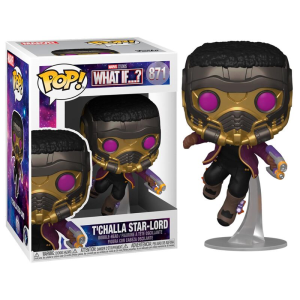 Figura POP Marvel What If TChalla Star-Lord