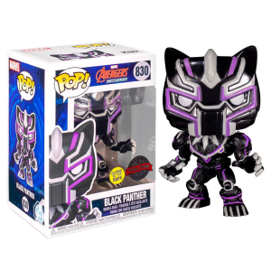 Figura POP Marvel Avengers Black Panther Glow in the Dark Exclusiva