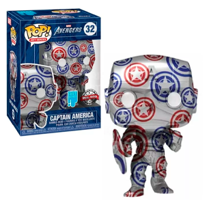 Figura POP Patriotic Age Captain America Exclusiva