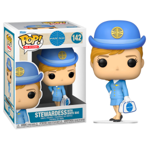 Figura POP Pan Am Stewardess with White Bag Figura POP Pan Am Stewardess with White Bag