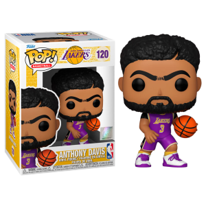 Figura POP NBA Lakers Anthony Davis Purple Jersey