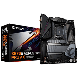 Gigabyte X570S AORUS PRO AX AMD X570 Zócalo AM4 ATX - Placa Base Gaming