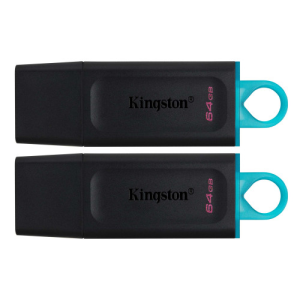 Kingston Technology DataTraveler Exodia 64GB USB A Negro 2Uds - Pendrive