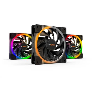 be quiet! Light Wings | 140mm PWM Triple Pack high-speed Negro 3Uds - Ventilador