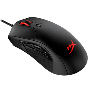 HyperX Pulsefire Raid Black USB A Óptico 16000DPI - Raton Gaming
