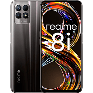 Realme 8i 6.59" 128GB Negro SIM doble 4G USB C 5000 mAh - Telefono Movil