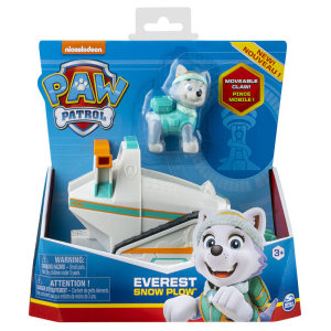 PAW Patrol , vehículo quitanieves de Everest con figura coleccionable, para niños a partir de 3 años