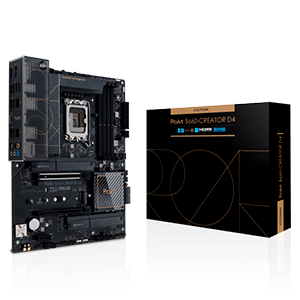 ASUS Pro Art B660-CREATOR D4 Intel B660 LGA 1700 ATX - Placa Base