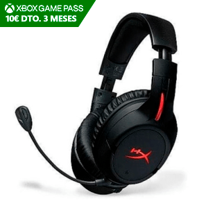 HyperX Cloud Flight Wireless LED Rojo PC-PS4-PS5 - Auriculares Gaming