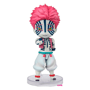 Figura Mini Figuarts Akaza Demon Slayer Kimetsu No Yaiba 10cm