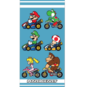 Toalla Mario Kart: Nintendo Mario Kart 70x140cm en GAME.es