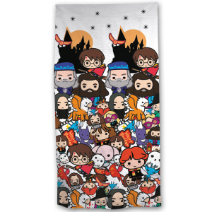 Toalla Chibi Harry Potter microfibra