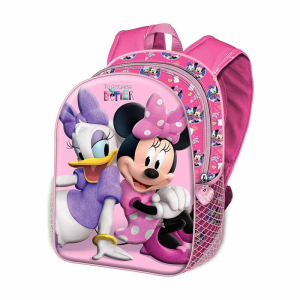 Mochila 3D Sisters Minnie Daisy Disney 31cm