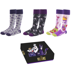 Pack 3 calcetines Villanas Disney para Merchandising en GAME.es