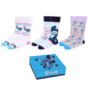Pack 3 calcetines Stitch Disney para Merchandising en GAME.es