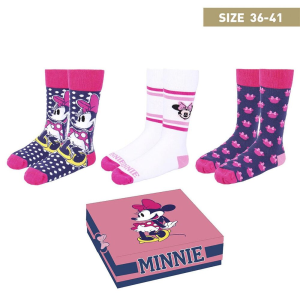 Pack 3 calcetines Minnie Disney para Merchandising en GAME.es