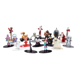 Pack de 18 figuras metalicas Pesadilla antes de Navidad de 4cm