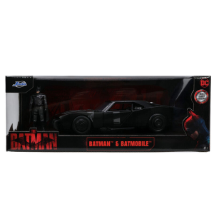 Set figura Batman coche Batmovil metal The Batman DC Comics