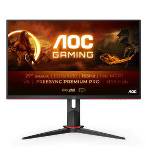 AOC 27G2SU/BK 27´´ - LED - Full HD - 165Hz - Monitor Gaming