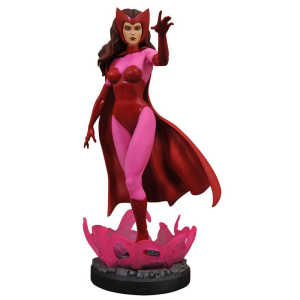 Figura Premier Collection Scarlet Witch Marvel Comic 28cm