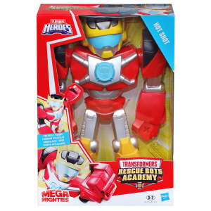 Figura Mega Mighties Hot Shot Rescue Bots Academy Transformers 25cm