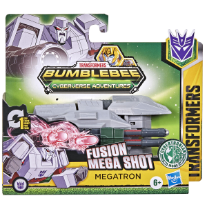Figura Megatron Fusion Mega Shot Cyberverse Transformers 10cm