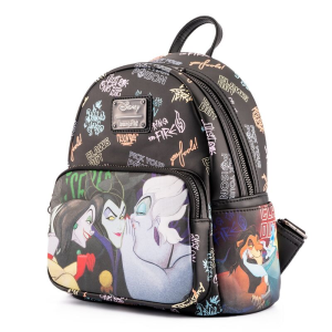 LoungeFly Club de las Villanas Disney 26cm - Mochila