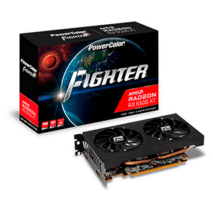 PowerColor Radeon RX 6500 XT 4GB GDDR6 - Tarjeta Grafica