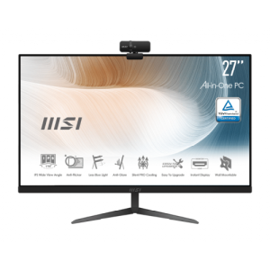 MSI AIO Modern AM271 11M-417EU i5-1135G7 - 8GB - 256GB SSD - 27" - W11 - All in One - Ordenador Sobremesa Profesional
