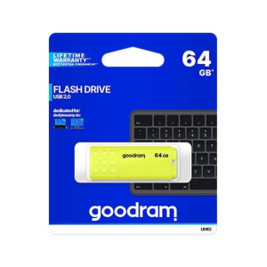 Goodram UME2 64GB USB A 2.0 Amarillo - Pendrive