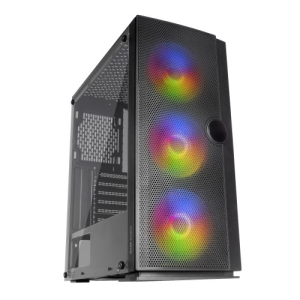 Mars Gaming MC320 ATX FRGB Negro - Caja Ordenador