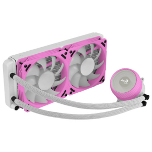 Aerocool NMIRAGEL240PK ARGB 12cm TDP 400W Rosa - Refrigeracion Liquida
