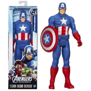 Figura Titan Capitan America Vengadores Avengers Marvel 30cm