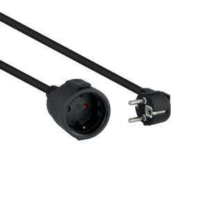 Nanocable Cable de Alimentacion Alargador Negro 3 m Nanocable Cable de Alimentacion Alargador Negro 3 m