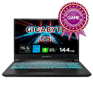 Gigabyte G5 KD-52ES123SD i5-11400H - RTX 3060 - 16GB - 512GB SSD - 15.6" Full HD 144Hz - FreeDOS - Ordenador Portatil Gaming en GAME.es