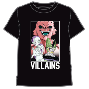 Camiseta Villanos Dragon Ball Z adulto para Merchandising en GAME.es