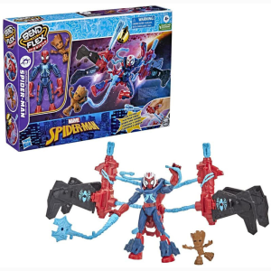 Marvel Spiderman Bend and flex space figura de pack mision 254 x 67 356 cm missions espacial 4