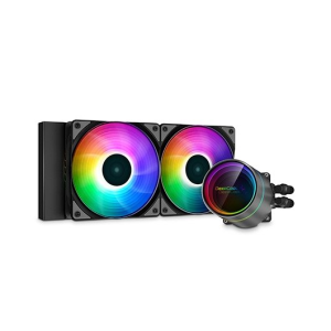 DeepCool CASTLE 240EX A-RGB 12cm Negro - Refrigeracion Liquida
