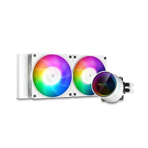 DeepCool CASTLE 240EX A-RGB WH 12cm Blanco - Refrigeracion Liquida