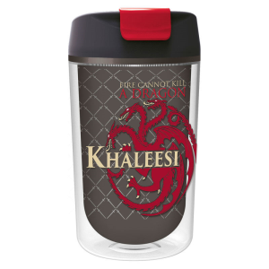 Vaso cafe Juego de Tronos Khaleesi doble pared