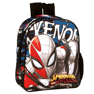 Mochila Venom Spiderman Marvel 28cm
