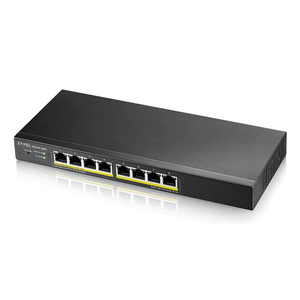 Zyxel GS1915-8EP switch Gestionado L2 Gigabit Ethernet (10/100/1000) Energía sobre Ethernet (PoE) Negro