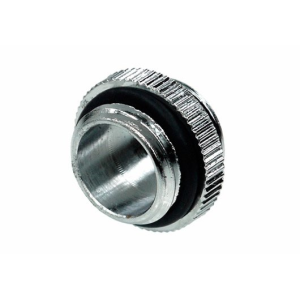 Alphacool Double Nipple Anillo Cromo - Racor