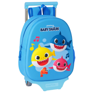 Trolley 3D Baby Shark 32cm