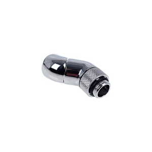 Alphacool Eiszapfen 45º Angulo Doble Cromo - Racor