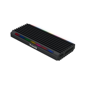 TooQ Shinobi Caja externa para unidad de estado sólido (SSD) Negro M.2