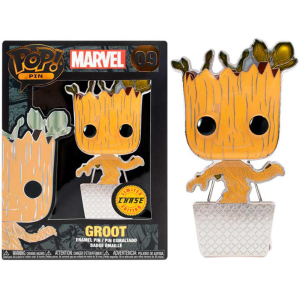 POP Pin Marvel Guardianes de la Galaxia Groot 10cm Chase