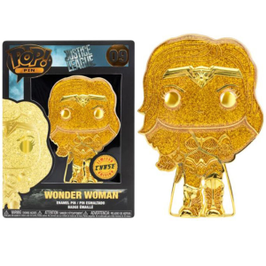 POP Pin DC Comics La Liga de la Justicia Wonder Woman 10cm Chase