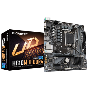 Gigabyte H610M H DDR4 placa base Intel H610 Express LGA 1700 micro ATX - Placa Base